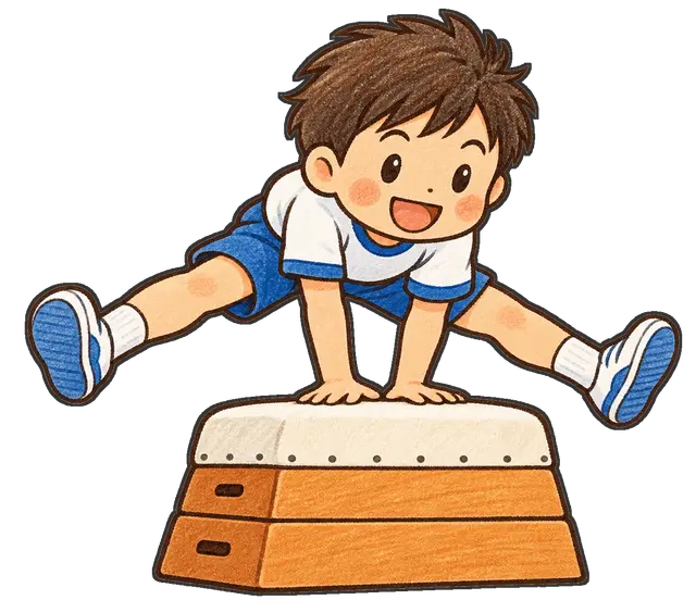 跳び箱の枠付き版