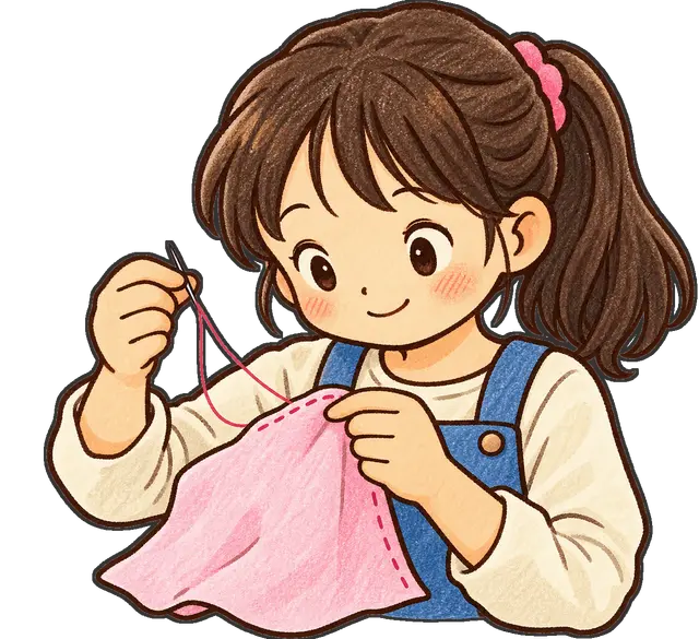 手縫いの枠付き版