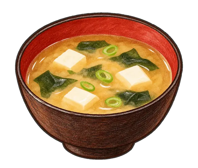 みそ汁の枠付き版