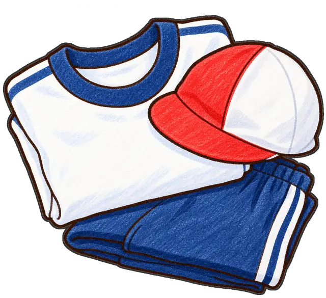 体操服の枠付き版
