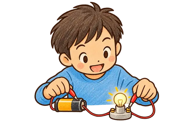 水彩の電気回路