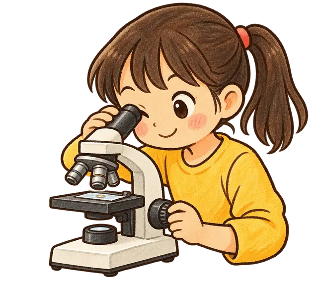 水彩の顕微鏡