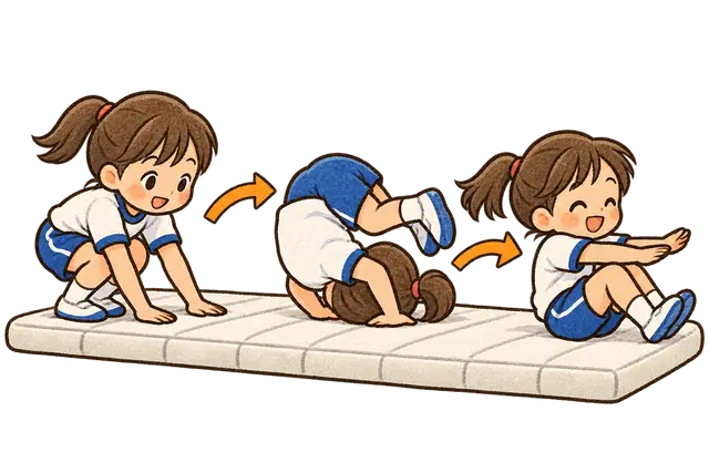 水彩のマット運動